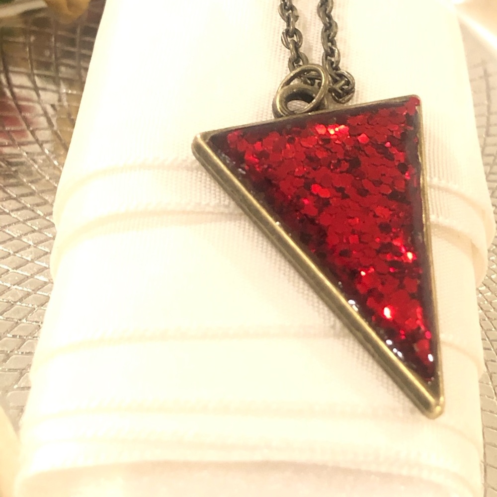 Ruby Red Pendant - Picture 3 of 4